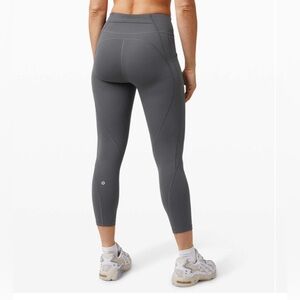 Lululemon- Time to Sweat Crop 23” - Size 6